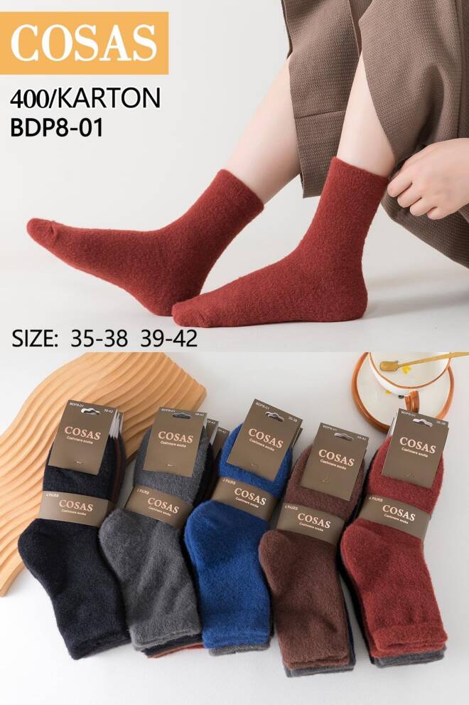 Skarpety damskie BDP8-01 Mix KOLOR  35-42