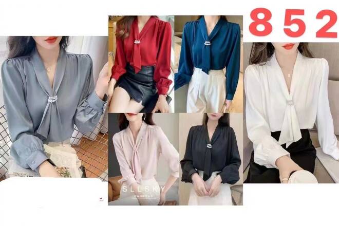 Koszula damskie 852 Mix KOLOR  Standard