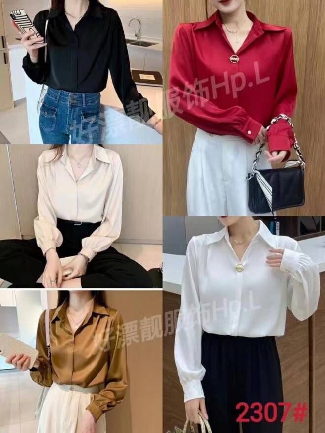 Koszula damskie 2307 Mix KOLOR  Standard