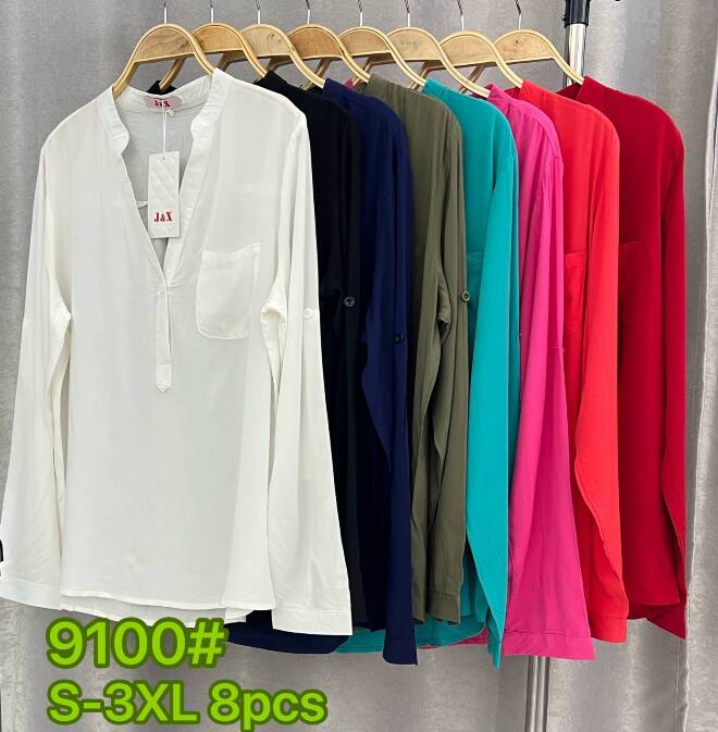 Koszula damskie 9100 Mix KOLOR  S-3XL 1