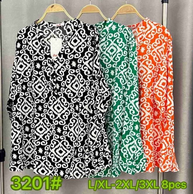 Koszula damskie 3201 Mix KOLOR  L-3XL