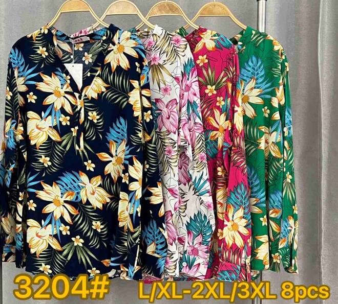 Koszula damskie 3204 Mix KOLOR  L-3XL