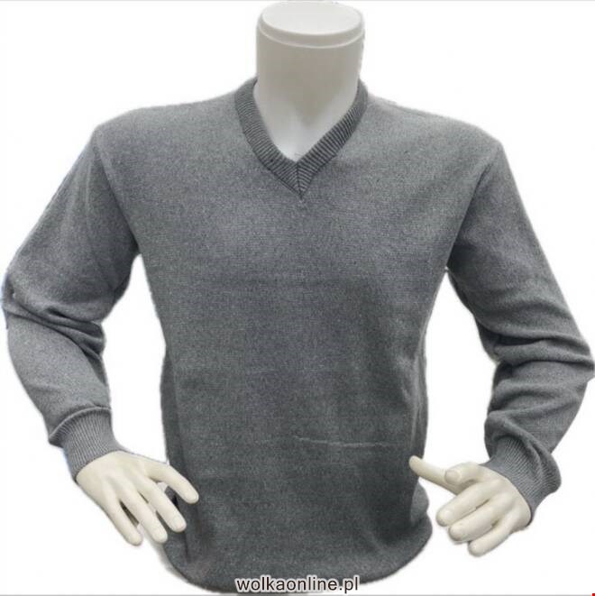Swetry  męskie 4305 1 kolor  2XL-4XL (Towar Tureckie)