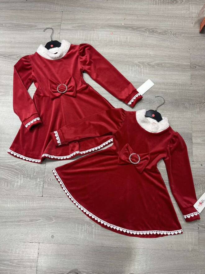 Sukienki dziewczęce 4354 1 kolor  4-14 1