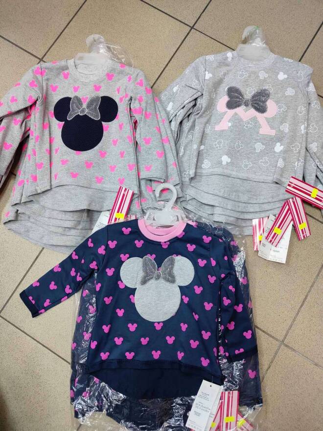 Bluzka dziewczęca 4365 1 kolor  92-122