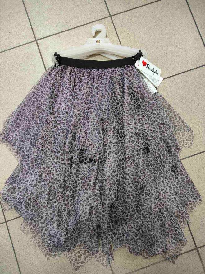 Spódnice dziewczęce 4370 1 kolor  116-158 1