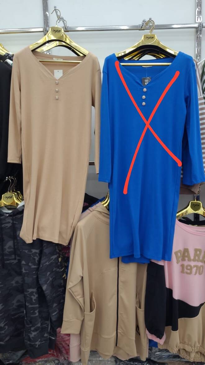 Sukienka damskie 4420 Mix KOLOR  Standard (Towar Tureckie)