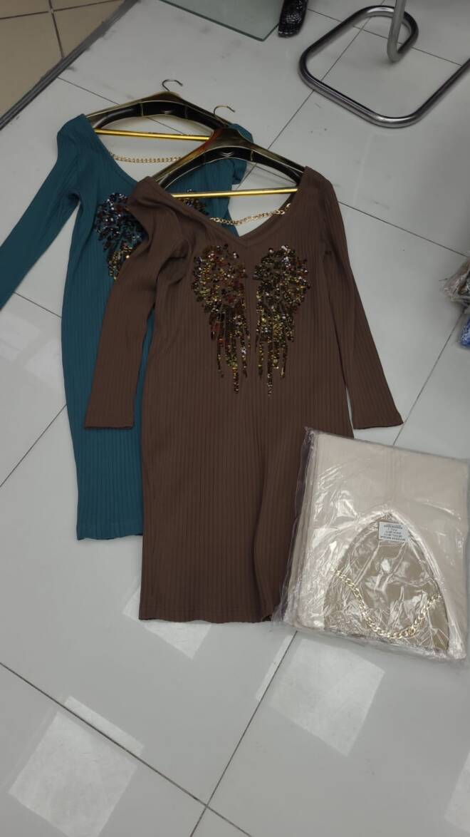 Sukienka damskie 4425 Mix KOLOR  Standard (Towar Tureckie)