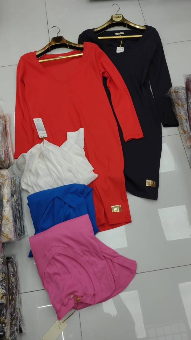 Sukienka damskie 4427 Mix KOLOR  Standard (Towar Tureckie)