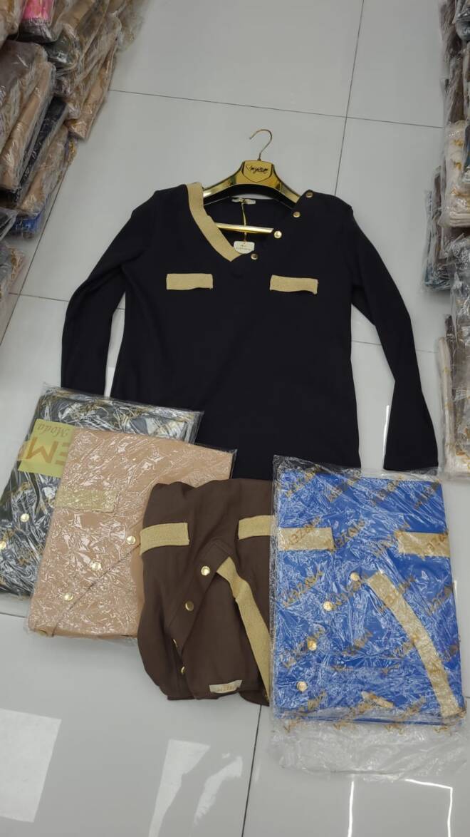 Bluzka damskie 4434 Mix KOLOR  Standard (Towar Tureckie) 1