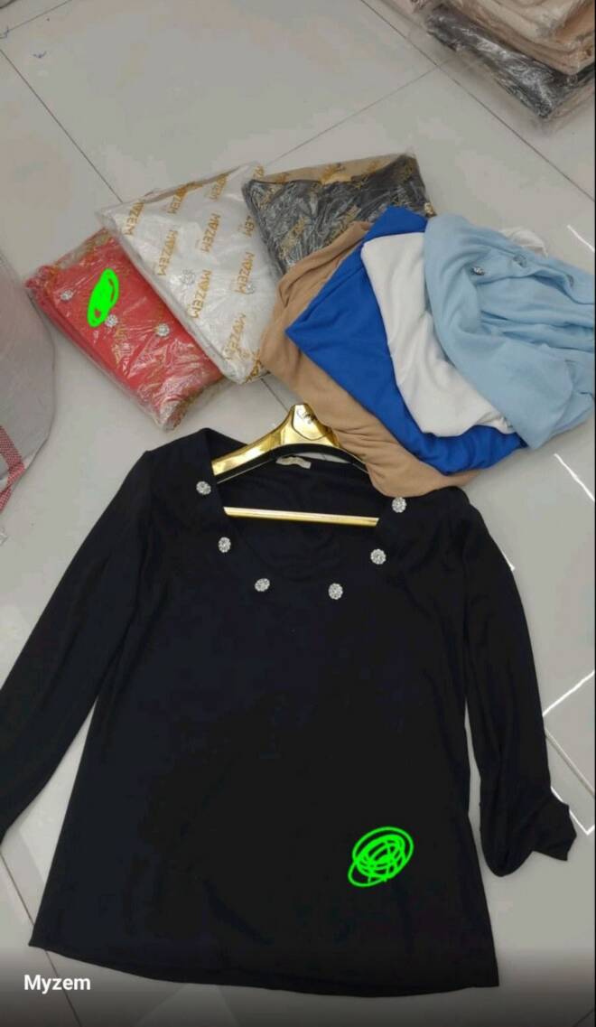 Bluzka damskie 4437 Mix KOLOR  Standard (Towar Tureckie) 1