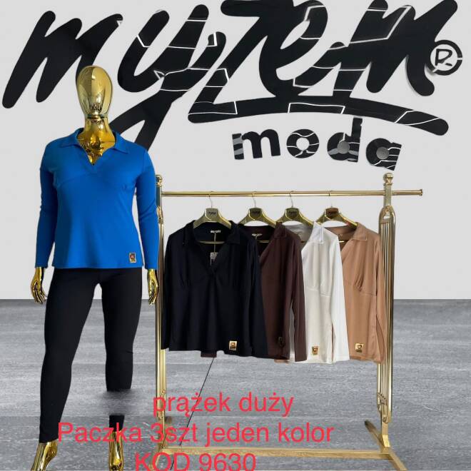 Bluzka damskie 9630 Mix KOLOR  Standard (Towar Tureckie) 1