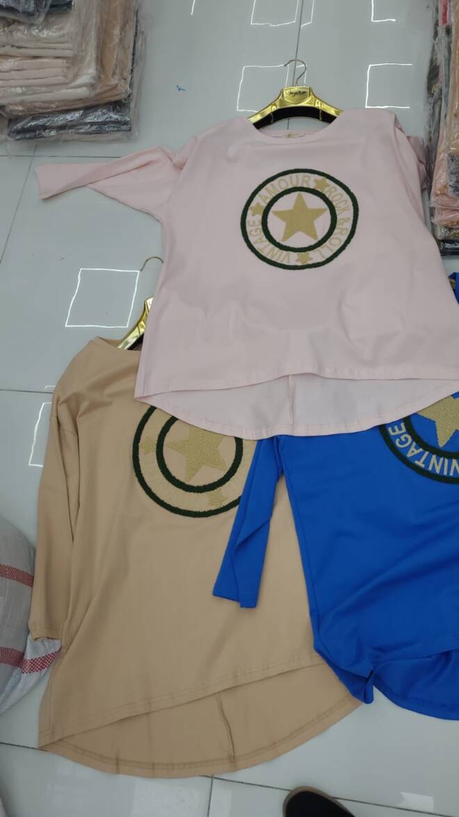 Bluzka damskie 4448 Mix KOLOR  Standard (Towar Tureckie) 1