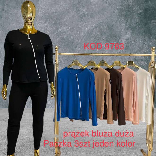 Bluzka damskie 9763 Mix KOLOR  Standard (Towar Tureckie) 1