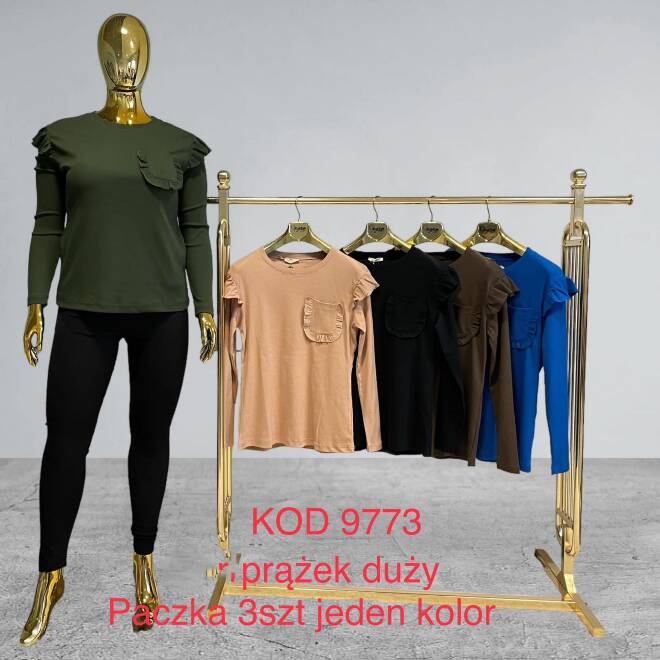 Bluzka damskie 9773 Mix KOLOR  Standard (Towar Tureckie) 1