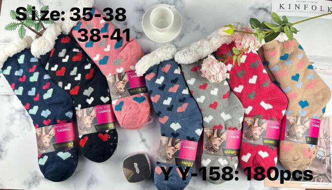 Kapcie-skarpety dziecięce YY-158 Mix KOLOR  35-41