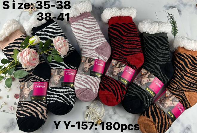 Kapcie-skarpety dziecięce YY-157 Mix KOLOR  35-41 1