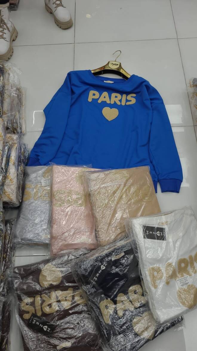 Bluzka damskie 4459 Mix KOLOR  Standard (Towar Tureckie)