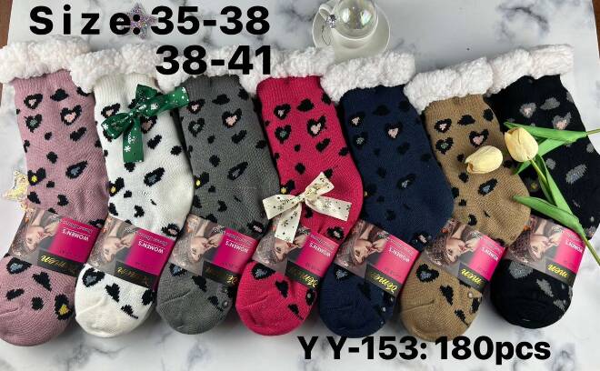 Kapcie-skarpety dziecięce YY-153 Mix KOLOR  35-41 1