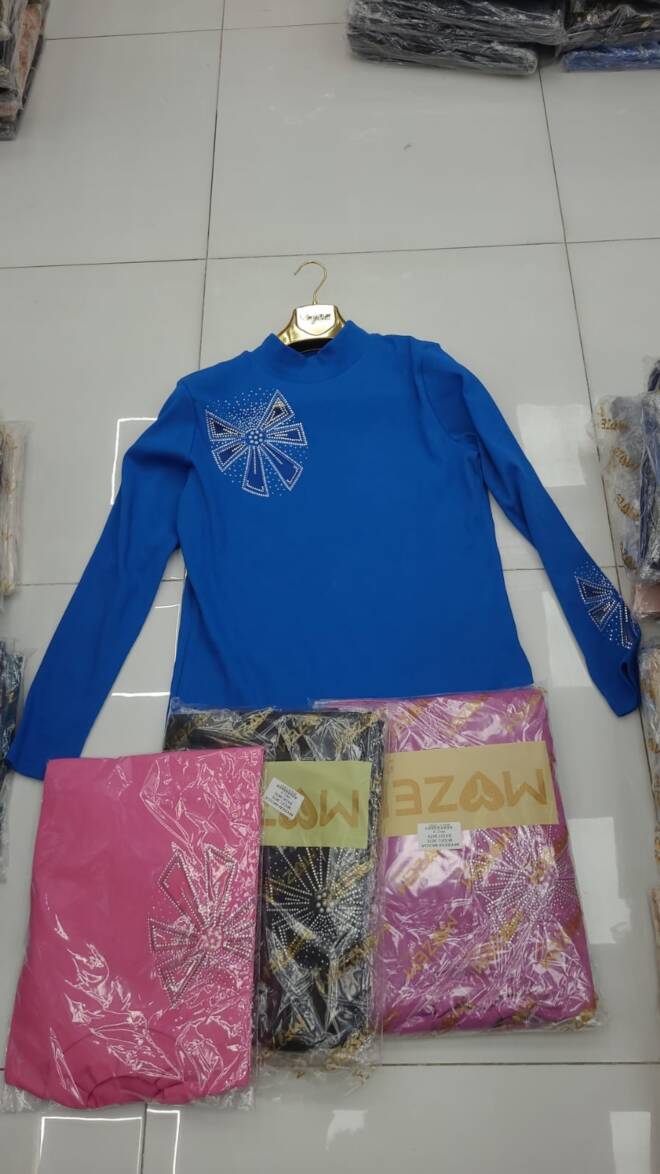 Bluzka damskie 4460 Mix KOLOR  Standard (Towar Tureckie)