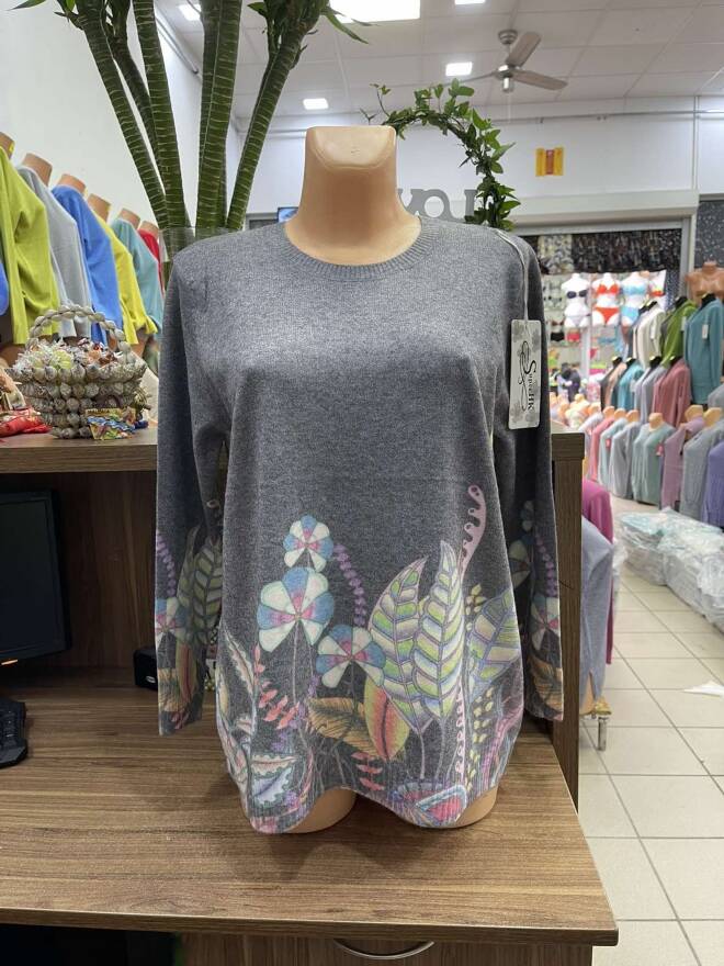 Sweter damskie 4527 Mix KOLOR  M-2XL