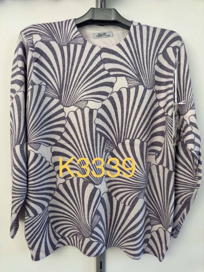 Sweter damskie K3339 Mix KOLOR  M-2XL 1