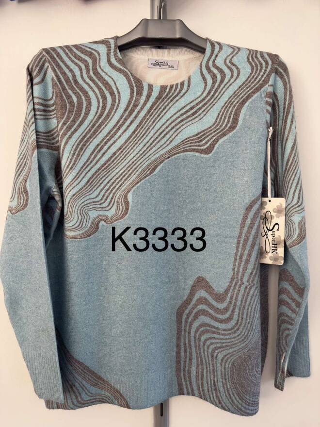 Sweter damskie K3333 Mix KOLOR  M-2XL 1