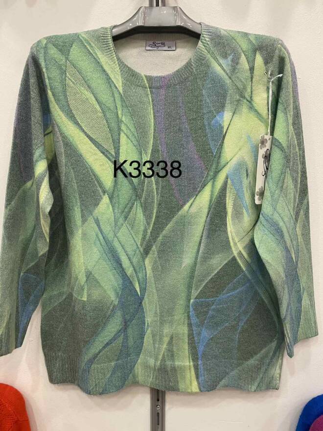 Sweter damskie K3338 Mix KOLOR  M-2XL 1