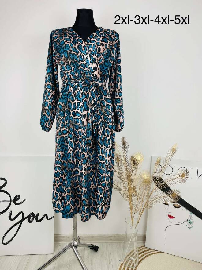 Sukienka damskie 4789 1 kolor  2XL-5XL (Towar Polskie)