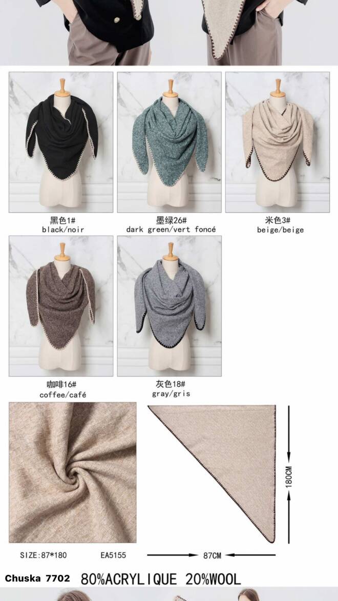 Chuskta damskie 7702 Mix KOLOR  Standard 1