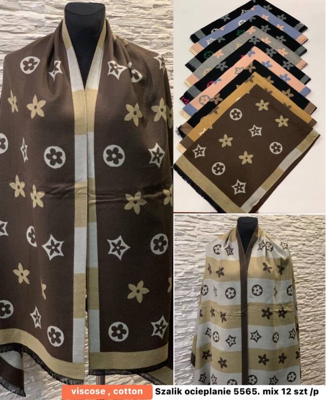 Szalik damskie 5565 Mix KOLOR  Standard 1