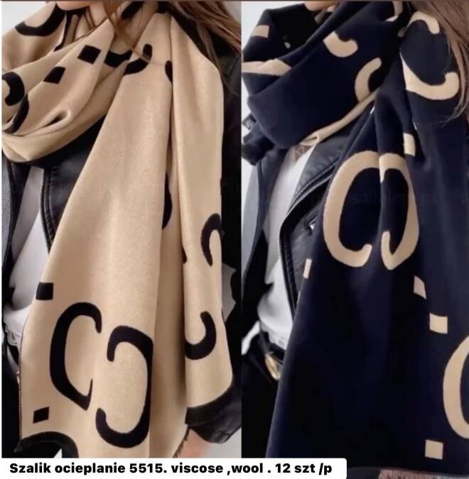 Szalik damskie 5515 Mix KOLOR  Standard