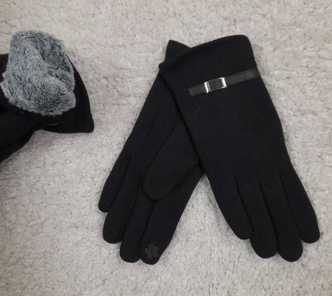 Rękawice damskie 4869 1 kolor  Standard 1