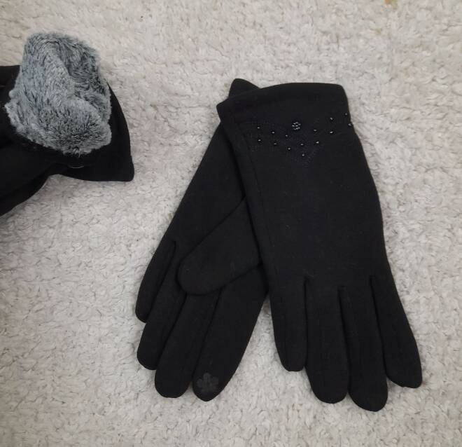 Rękawice damskie 4870 1 kolor  Standard 1