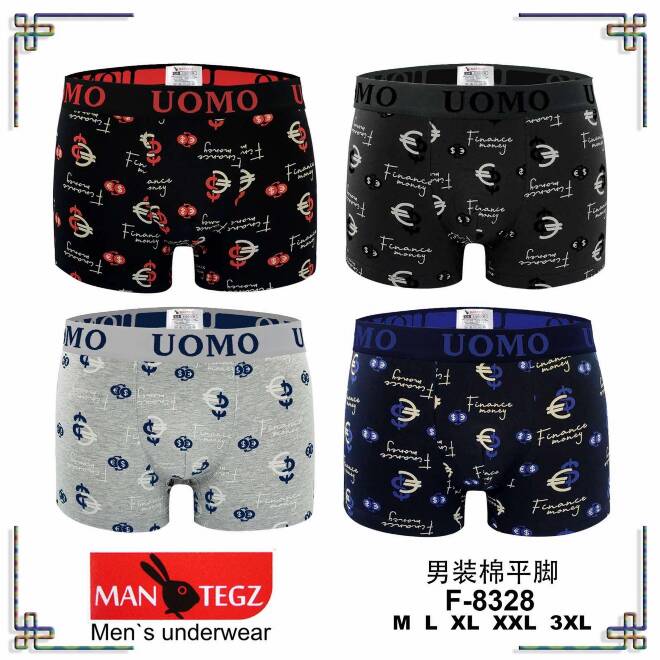 Bokserki męskie F8328 Mix KOLOR  M-3XL 1
