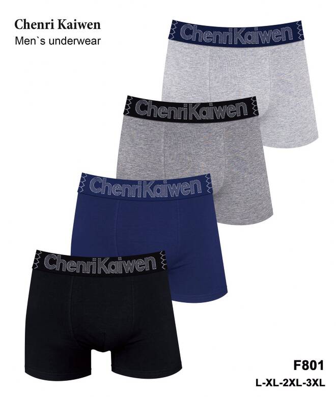 Bokserki męskie F801 Mix KOLOR  L-3XL 1