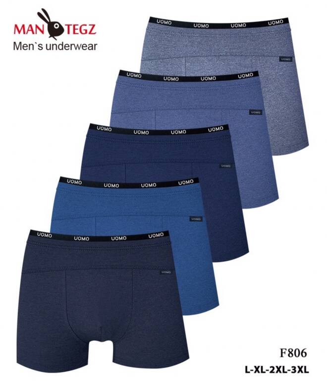 Bokserki męskie F806 Mix KOLOR  L-3XL