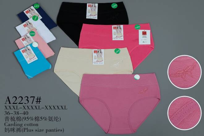 Majtki damskie A2237 Mix KOLOR  3XL-5XL