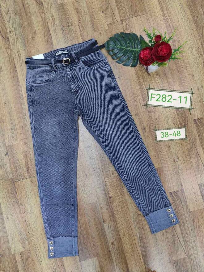 Jeansy damskie F282-11 1 kolor  38-48 1