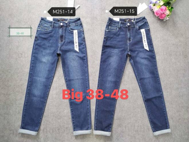Jeansy damskie M251-14 1 kolor  38-48