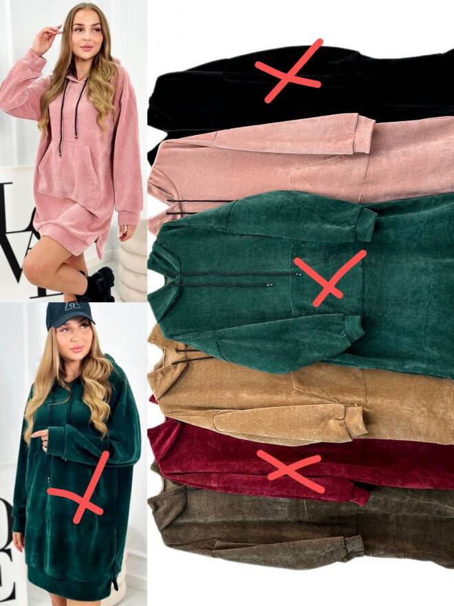 Sukienka damskie 5356 Mix KOLOR  Standard (Towar Włoskie)