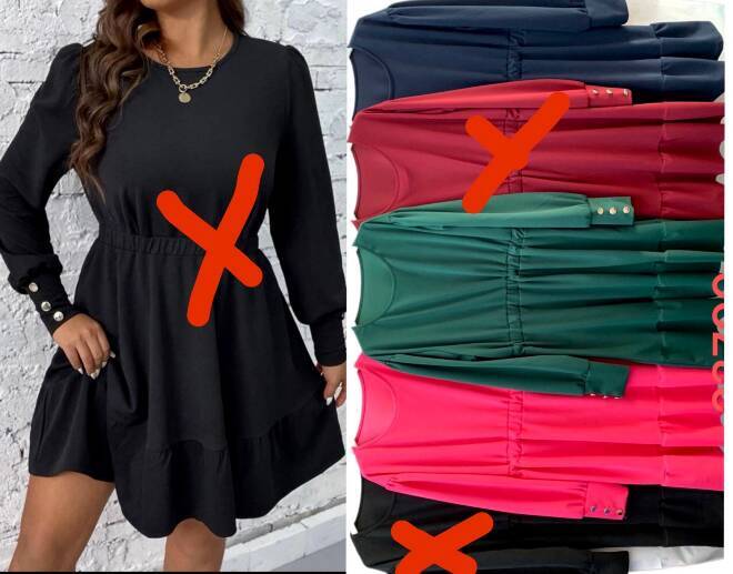 Sukienka damskie 5361 Mix KOLOR  Standard (Towar Włoskie)