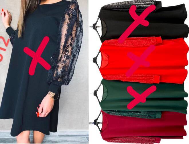 Sukienka damskie 5362 Mix KOLOR  Standard (Towar Włoskie) 1