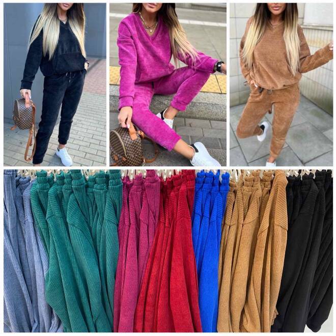 Komplet damskie 5370 Mix KOLOR  Standard (Towar Włoskie) 1