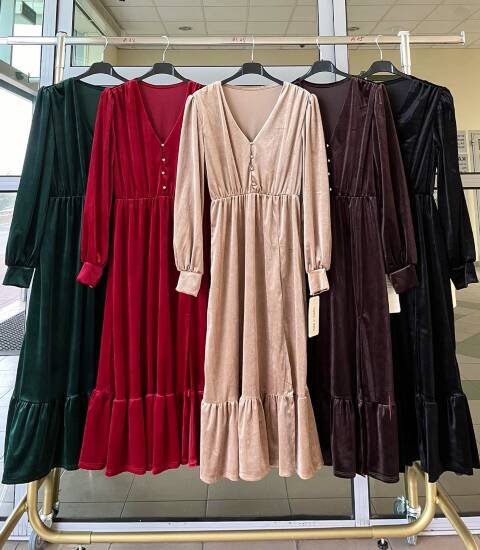 Sukienka damskie 0611 Mix kolor Standard (Towar Włoskie) 1