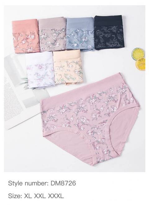 Majtki damskie DM8726 Mix kolor XL-3XL