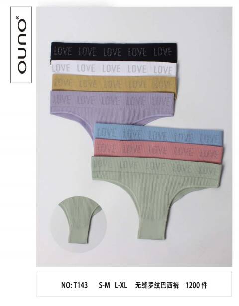 Majtki damskie T143 Mix kolor S/M-L/XL 1