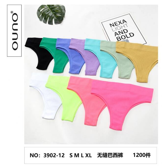 Stringi damskie 3902-12 Mix KOLOR  S-XL