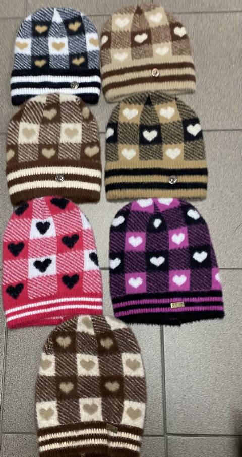 Czapka damska zimowa 2184 Mix kolor Standard 1