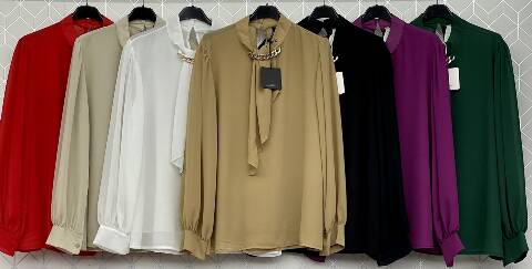 Bluzka damskie 2292 Mix kolor Sandard (Towar Włoskie) 1